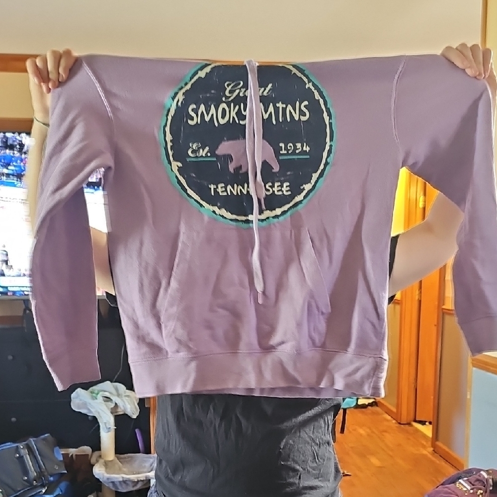 Purple Great Smoky Mountains Sweatshirt